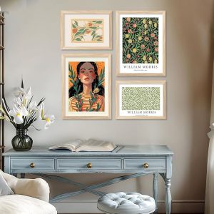 Kotart Abstract Wall Painting Wall Decoration Wall Frames | Modern Art Painting For Wall Hanging Home Decoration | Wall Poster With Frames Home Décor | Premium Wall Art Frames For Office Living Room | Set of 6 Size - 10x13 inch or 13x17 inch (Art 2)